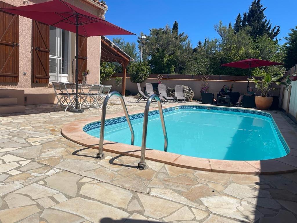 Villa Avec Piscine A St Marie La Mer Sainte-Marie-la-Mer Dış mekan fotoğraf